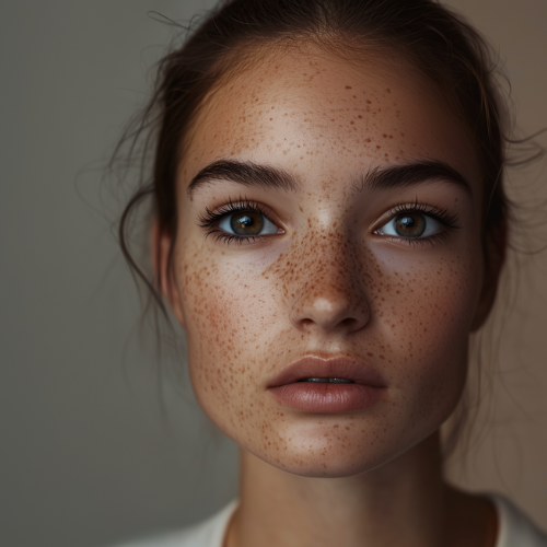 Close up of model with glowing skin, representing REMAKE eco friendly Australian skincare